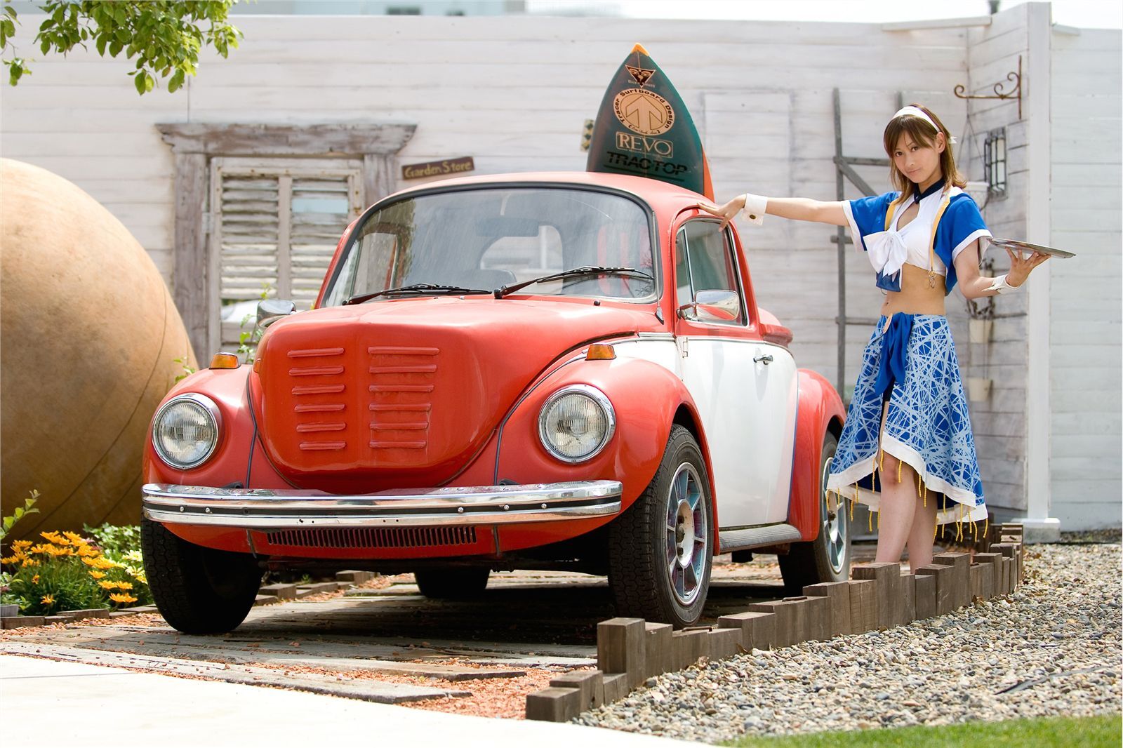 [Cosplay] 蓝色制服诱惑 Welcome to Pia Carrot